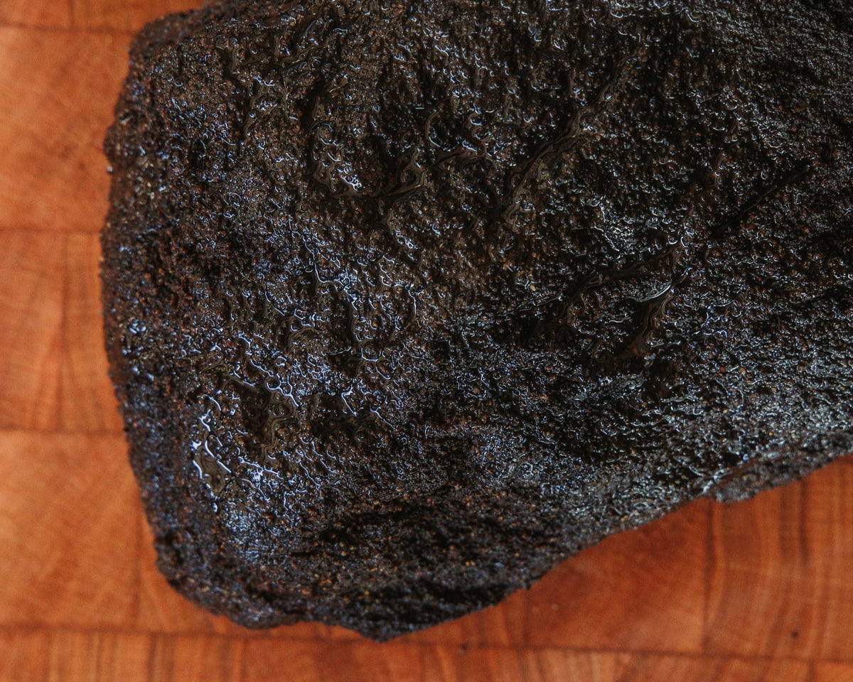 Whole smoked pork shoulder, second angle