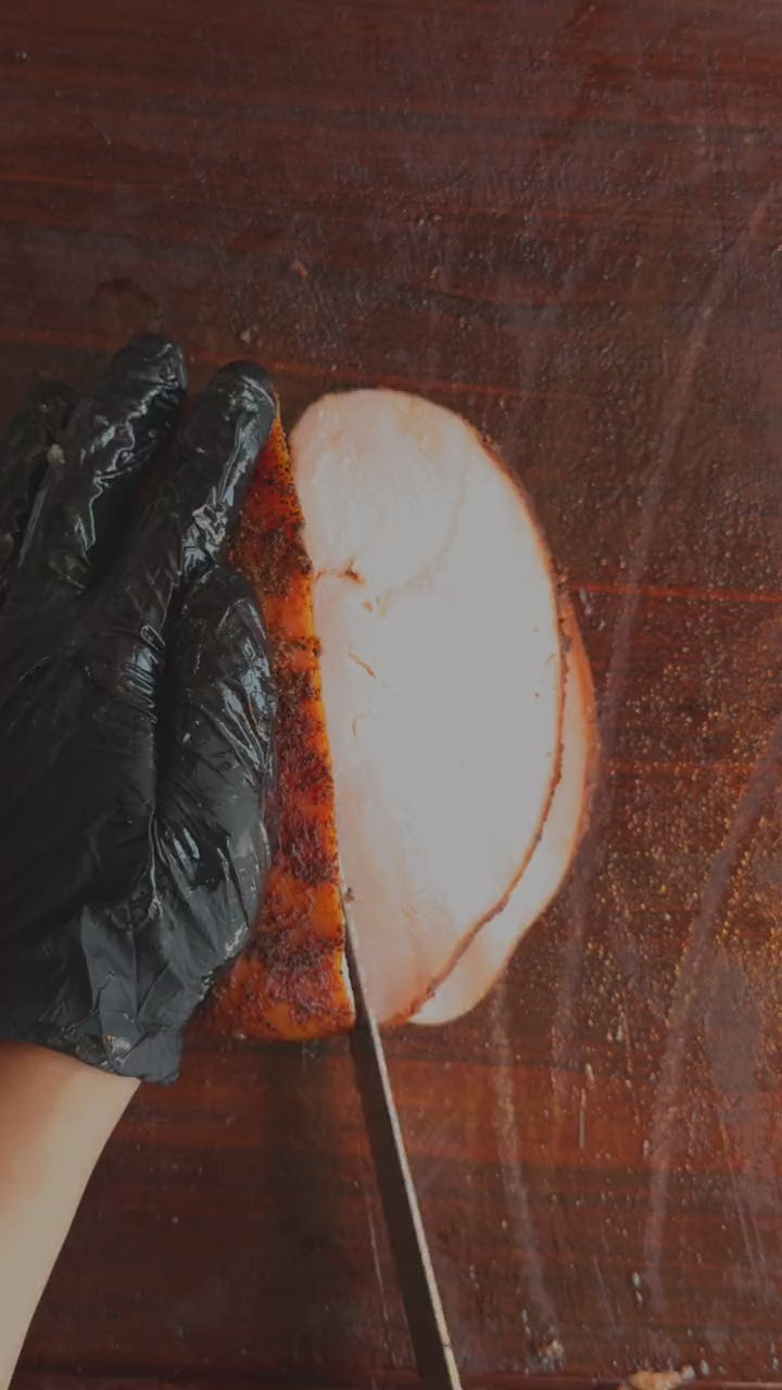 Smoked Turkey Breast by the Pound, the intro clip from the Whatnot stream
