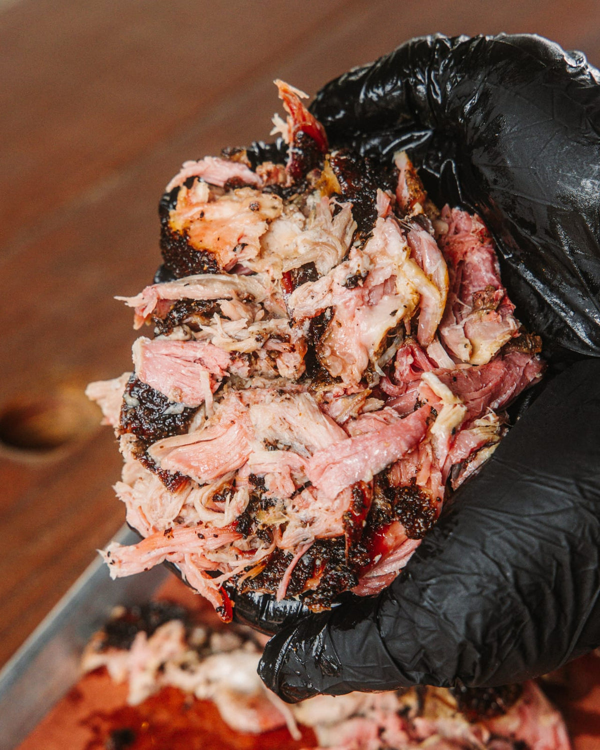 A pound of pulled pork