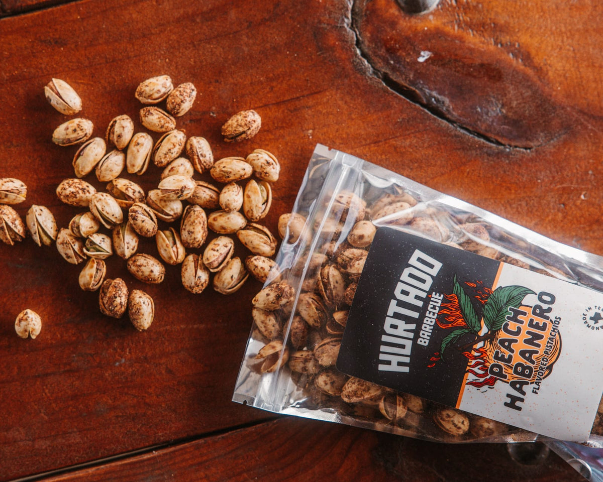 Smoked pistachios